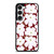 MARIMEKO HERITAGE WHITE RED FLOWER Samsung Galaxy S23 Case Cover