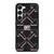 OFF WHITE LOGO BLACK PINK Samsung Galaxy S23 Case Cover