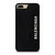 BALENCIAGA LEATHER BLACK iPhone 7 / 8 Plus Case Cover