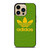 ADIDAS LOGO YELLOW GREEN iPhone 14 Pro Max Case Cover