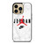AIR JORDAN NIKE SHOES LOGO MARBLE iPhone 14 Pro Max Case Cover