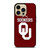 AIR JORDAN OKLAHOMA SOONERS UNIVERSITY FOOTBALL TEAM LOGO iPhone 14 Pro Max Case Cover