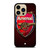 ARSENAL FC LOGO THE GUNNERS FOOTBALL CLUB iPhone 14 Pro Max Case Cover ARSENAL FC LOGO THE GUNNERS FOOTBALL CLUB iPhone 14 Pro Max Case Cover