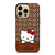 COACH NEW YORK LOGO HELLO KITTY BROWN iPhone 14 Pro Max Case Cover COACH NEW YORK LOGO HELLO KITTY BROWN iPhone 14 Pro Max Case Cover