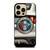 FORD MUSTANG CAR LOGO WHITE iPhone 14 Pro Max Case Cover