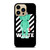 KAWS ICON OFF WHITE LOGO iPhone 14 Pro Max Case Cover