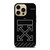 OFF WHITE LOGO TIME DATE CARBON iPhone 14 Pro Max Case Cover