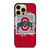 OHIO STATE BUCKEYES UNIVERSITY FOOTBALL LOGO iPhone 14 Pro Max Case Cover