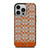COACH NEW YORK LOGO PATTERN ORANGE EMBLEM iPhone 14 Pro Case Cover