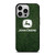 JOHN DEERE LOGO GREEN GRASS ICON iPhone 14 Pro Case Cover