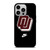 OKLAHOMA SOONERS UNIVERSITY FOOTBALL TEAM LOGO iPhone 14 Pro Case Cover