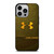 UNDER ARMOUR LOGO EMBROIDERY YELLOW iPhone 14 Pro Case Cover