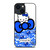 COACH NEW YORK LOGO HELLO KITTY BLUE TIE BOW iPhone 14 Plus Case Cover