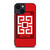 GIVENCHY PARIS ART LOGO RED iPhone 14 Plus Case Cover