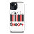 SNOOPY THE PEANUTS CARTOON BARCODE iPhone 14 Plus Case Cover