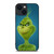 THE GRINCH DR SEUSS EVIL SMILING iPhone 14 Plus Case Cover