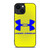 UNDER ARMOUR LOGO BLUE YELLOW iPhone 14 Plus Case Cover