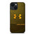 UNDER ARMOUR LOGO EMBROIDERY YELLOW iPhone 14 Plus Case Cover