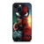 VENOM V SPIDERMAN FACE SUPERHERO MARVEL COMICS iPhone 14 Plus Case Cover