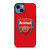 ARSENAL FC LONDON ENGLAND FOOTBALL CLUB LOGO iPhone 14 Case Cover