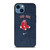 BOSTON RED SOX LOGO BASEBALL NIKE ICON ON JEANS iPhone 14 Case Cover