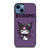 CARTOON KUROMI CAT iPhone 14 Case Cover