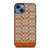 COACH NEW YORK LOGO PATTERN ORANGE EMBLEM iPhone 14 Case Cover