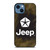 JEEP LOGO OFF ROAD CAR ICON iPhone 14 Case Cover