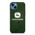 JOHN DEERE LOGO GREEN GRASS ICON iPhone 14 Case Cover