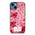KATE SPADE NEW YORK ROSE PINK RED iPhone 14 Case Cover