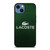 LACOSTE FASHION LOGO GREEN ICON iPhone 14 Case Cover