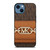MICHAEL KORS MK LOGO BROWN BAG iPhone 14 Case Cover