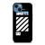 OFF WHITE KAWS AIR iPhone 14 Case Cover