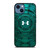 UNDER ARMOUR LOGO LIQUID GREEN iPhone 14 Case Cover