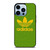 ADIDAS LOGO YELLOW GREEN iPhone 13 Pro Max Case Cover