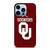 AIR JORDAN OKLAHOMA SOONERS UNIVERSITY FOOTBALL TEAM LOGO iPhone 13 Pro Max Case Cover