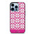 COACH NEW YORK LOGO PATTERN PINK EMBLEM iPhone 13 Pro Max Case Cover