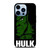 HULK SUPERHERO MARVEL AVENGERS CARTOON iPhone 13 Pro Max Case Cover