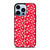 MARIMEKO PATTERN RED POPPY FLOWER iPhone 13 Pro Max Case Cover