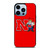 NEBRASKA HUSKERS ICON UNIVERSITY FOOTBALL LOGO iPhone 13 Pro Max Case Cover