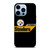 PITTSBURGH STEELERS FOOTBALL LOGO TEAM ICON iPhone 13 Pro Max Case Cover