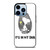 SNOOPY THE PEANUTS FINGER PRINT MY DNA iPhone 13 Pro Max Case Cover