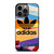 COLORFUL ICON ADIDAS LOGO iPhone 13 Pro Case Cover