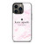 KATE SPADE NEW YORK LOGO PINK MARBLES iPhone 13 Pro Case Cover