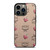 MCM LOVE CHERRIES BROWN LEATHER iPhone 13 Pro Case Cover