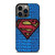 SUPERMAN TYPOGRAPHY LOGO iPhone 13 Pro Case Cover