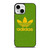 ADIDAS LOGO YELLOW GREEN iPhone 13 Mini Case Cover