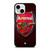 ARSENAL FC LOGO THE GUNNERS FOOTBALL CLUB iPhone 13 Mini Case Cover
