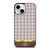 COACH NEW YORK ICON BROWN EMBLEM iPhone 13 Mini Case Cover