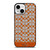 COACH NEW YORK LOGO PATTERN ORANGE EMBLEM iPhone 13 Mini Case Cover